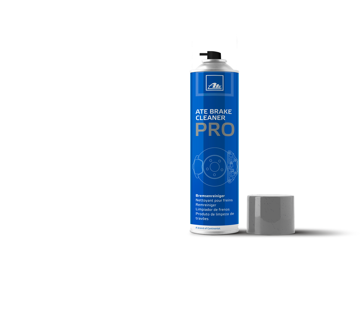 ATE Brake Cleaner PRO Adobestock 466343219 Can Open Rgb